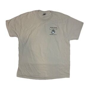 Gildan Heavy Cotton US Marines Semper Fidelis Short Sleeve Graphic Tee Mens XL